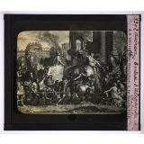 Histoire de la gravure. Audran. Entrée d'Alexandre dans Babylone.