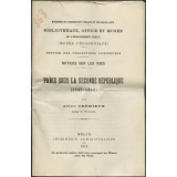 Paris sous la Seconde République (1848-1852). Notices sur les vues.