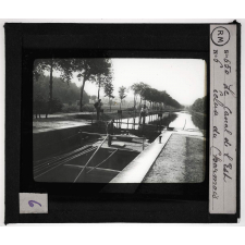 Les Grès bigarrés du département des Vosges. Particularités géologiques et agricoles de la Vôge. Le Canal de l'Est. Ecluse du Charmois.