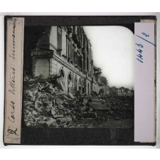 Le Tremblement de Terre de Messine (28 décembre 1908). Corso Vittorio Emmanuele.