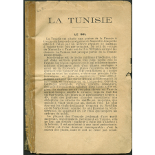 La Tunisie. Notices sur les vues.
