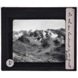 Le Dauphiné. Le col du Lautaret vu du Grand Galibier.