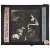 Ecrivains français du XVIIe s. École française XVIIe siècle. Madame Deshoulières. Chantilly. 