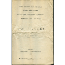 Les Fleurs. Notices sur les vues.