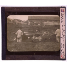 Les Travaux du génie dans un régiment de sapeurs mineurs. II. Manoeuvres de pontage. Construction des piles de décalage.