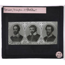 William Shakespeare. Spenser, Drayton et Flechter.