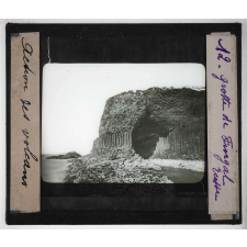 L'Action du volcanisme. Grotte de Fingal Écosse.
