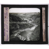 L'Action du volcanisme. Crozant. Le pont et la rivière.