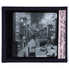 Le Palais-Bourbon. La bibliothèque, côté sud.