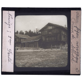 Norvège, vieux foyers. Ferme de Setesdal.