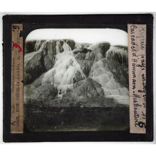 Algérie. Cascades d'Hammam-Meskoutine.
