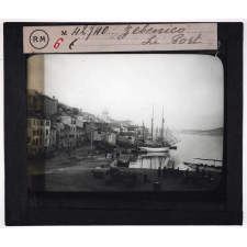 Dalmatie, Bosnie. Zebenico. Le Port.