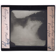 Norvège, chutes d'eau, industries. Vrangfoss.