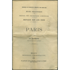 Paris. Notices sur les vues.