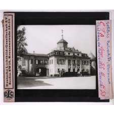 Goethe (II). Schloss Belvédère, Weimar. Château de Belvédère, Weimer.