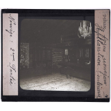 Norvège, vieux foyers. Hjeltarstuen (intérieur).