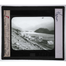 La Sédimentation. Haute Engadine. Silva Plana lac Campfer. Suisse.