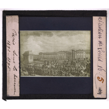 Paris sous la Terreur. Exécution de Louis 16.
