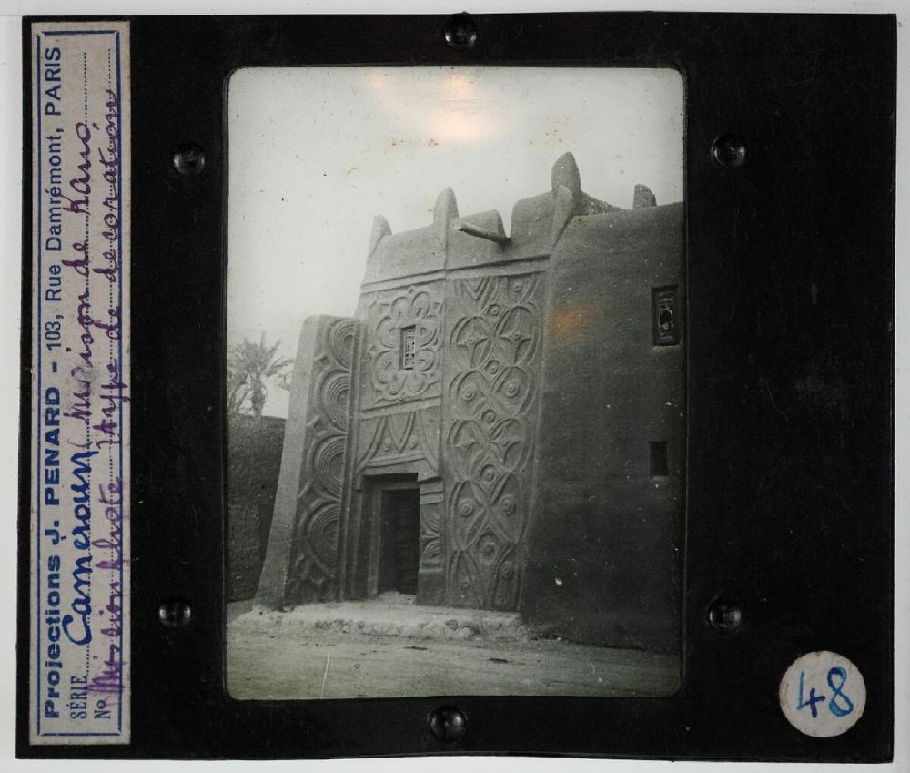 Cameroun, Voyages de Lhote. Mission de Kano type de décoration.