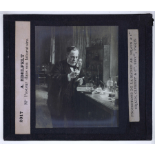 Le Second Empire. II - Sciences industrie lettres beaux arts. A. Edelfelt. M. Pasteur dans son laboratoire.