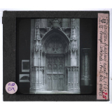 La Sculpture française d'après le musée de moulages du Trocadéro. I. Avant le XVIe siècle. Bourges. Cathédrale. Porte de la sacristie.