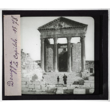 Algérie, Tunisie, Maroc. Dougga. Le Capitole.