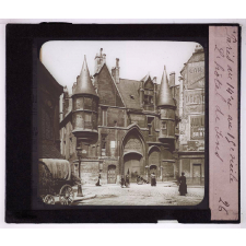 Paris au XIVè et XVè siècle. L'hôtel de Sens.