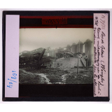 Le Pas-de-Calais en 1918. Wingles. Usine métallurgique de Pont à Verdun détruite par les allemands.