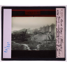 Le Pas-de-Calais en 1918. Wingles. Usine métallurgique de Pont à Verdun détruite par les allemands.