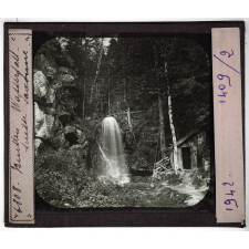 Saxe Thuringe. Beutten Wasserfall, Suisse Saxonne.