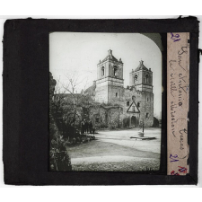 Etats-Unis. Régions centre, Nord et Sud. San Antonio (Texas), la vieille Mission.