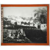 Algérie. Alger en 1830. Porte Bab Azoum. Remparts Sud.