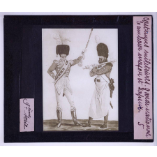La Garde nationale. Son histoire, ses uniformes (1789-1871). Tambour major et sapeur.