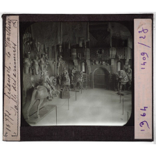 Saxe Thuringe. Eisenach, La Wartburg, Salle des armures.