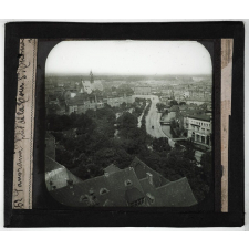 Allemagne, Suisse. Panorama pris de la Tour St Thomas.