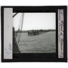 Le Dahomey. Géographie physique - Flore et faune. Wharf de Kotonou.