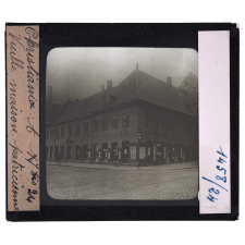 Norvège. Christiania. Vieille maison patricienne.
