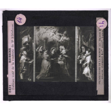 Rubens. Tableau votif de la confrérie de St Hildefonse.