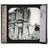 Le Tremblement de Terre de Messine (28 décembre 1908). Façade de la Préfecture.