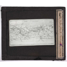 Cosmographie. II. La Lune et le système planétaire. Carte de la planète Mars avec les canaux.