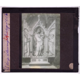 Art français (VIe-XVIe s.). Rétrospective. La Vierge et deux anges. Triptyque XIVe s. 