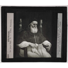 Rome. Raphaël. Le pape Jules II. Uffizi, Florence.