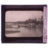 Les Travaux du génie dans un régiment de sapeurs mineurs. I. Fascinages, passerelles, ponts. Pont de pilotis.
