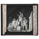 Danemark, Copenhague, Musée Thorvaldsen. Le Sermon de St-Jean.