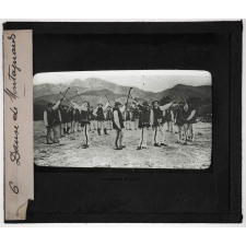 Pologne. Danse de montagnards.