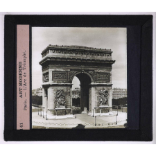 Architecture au 19e siècle. Art Moderne. Paris. L'Arc de Triomphe.