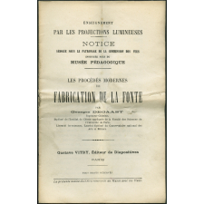Fabrication de la fonte. Notices sur les vues.