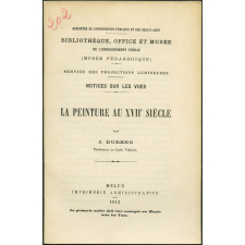 La Peinture française au XVIIe siècle. Notices sur les vues.