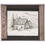 Habitation en France. Maison-type des montagnes dauphinoises.