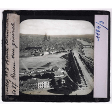 Haute Normandie (Eure, Seine-Inférieure). Rouen. Vue générale.